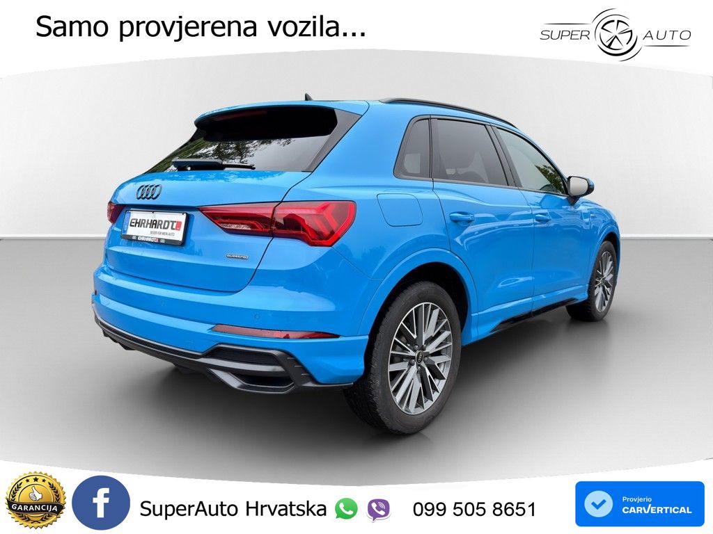 Audi Q3 35 TDI (150 KS) quattro S tronic S line LED+GR SJED+ACC