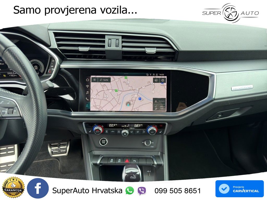 Audi Q3 35 TDI (150 KS) quattro S tronic S line LED+GR SJED+ACC