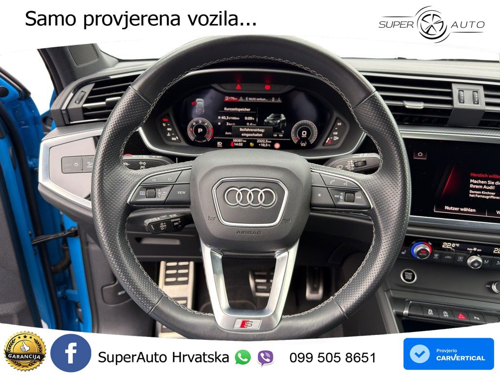 Audi Q3 35 TDI (150 KS) quattro S tronic S line LED+GR SJED+ACC