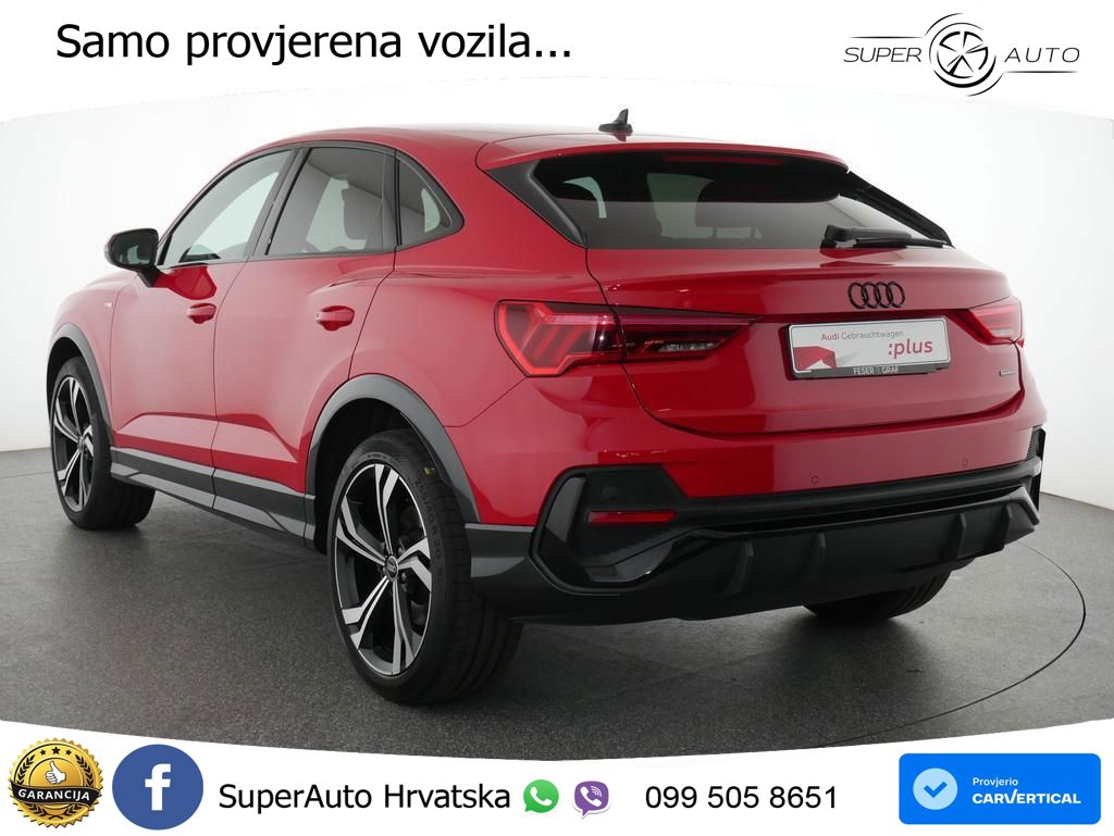 Audi Q3 II Sportback 45 TFSI (245 KS) quattro S tronic S line