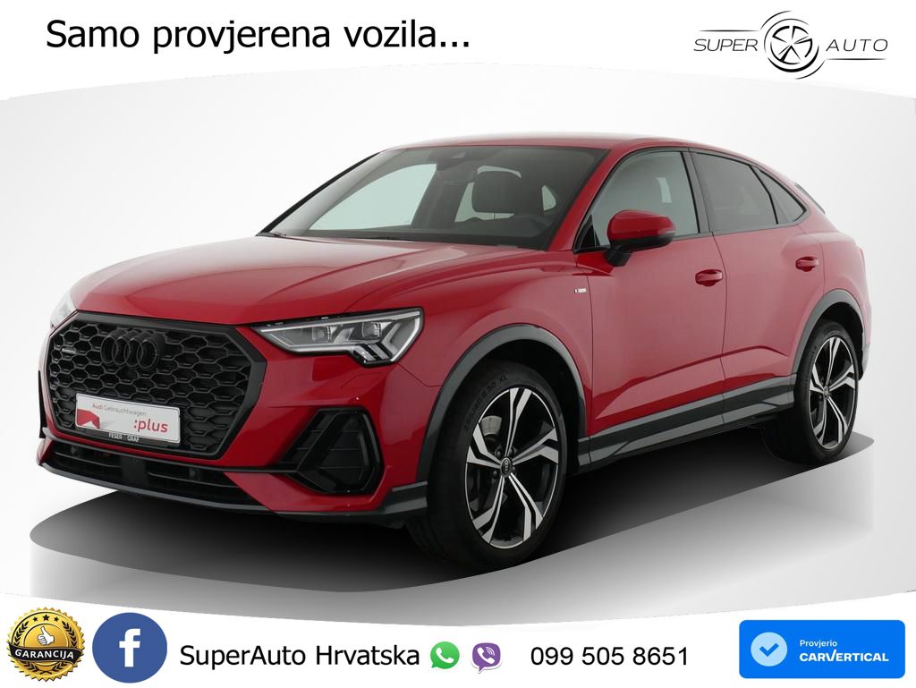 Audi Q3 II Sportback 45 TFSI (245 KS) quattro S tronic S line