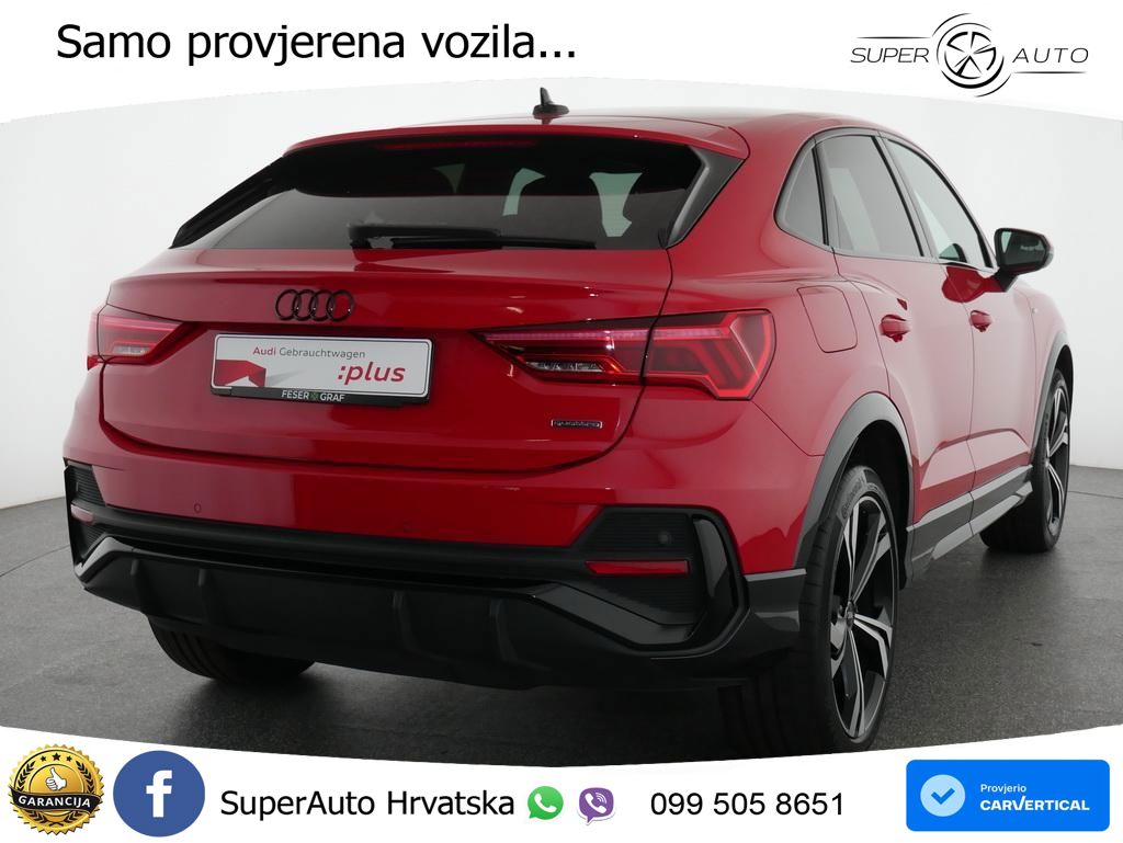 Audi Q3 II Sportback 45 TFSI (245 KS) quattro S tronic S line
