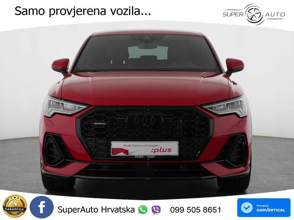 Audi Q3 II Sportback 45 TFSI (245 KS) quattro S tronic S line