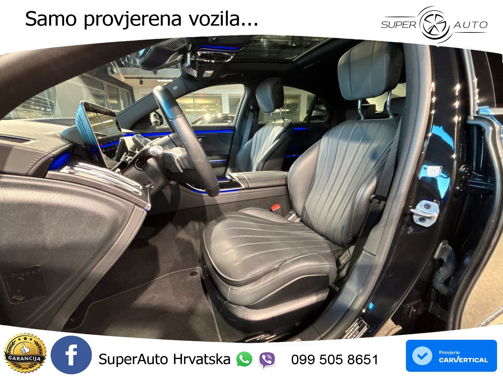 Mercedes S 350d (313 KS) EQ Boost 4MATIC 9G-TRONIC ZRAČNI+ACC+GR SJED+360+PANO