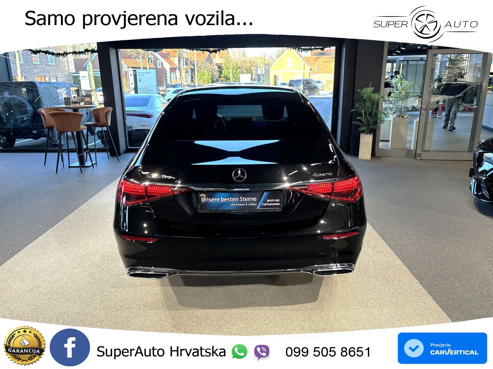 Mercedes S 350d (313 KS) EQ Boost 4MATIC 9G-TRONIC ZRAČNI+ACC+GR SJED+360+PANO