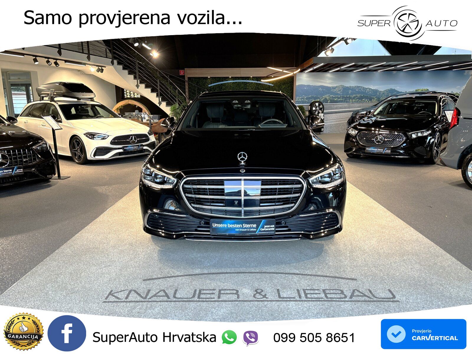Mercedes S 350d (313 KS) EQ Boost 4MATIC 9G-TRONIC ZRAČNI+ACC+GR SJED+360+PANO