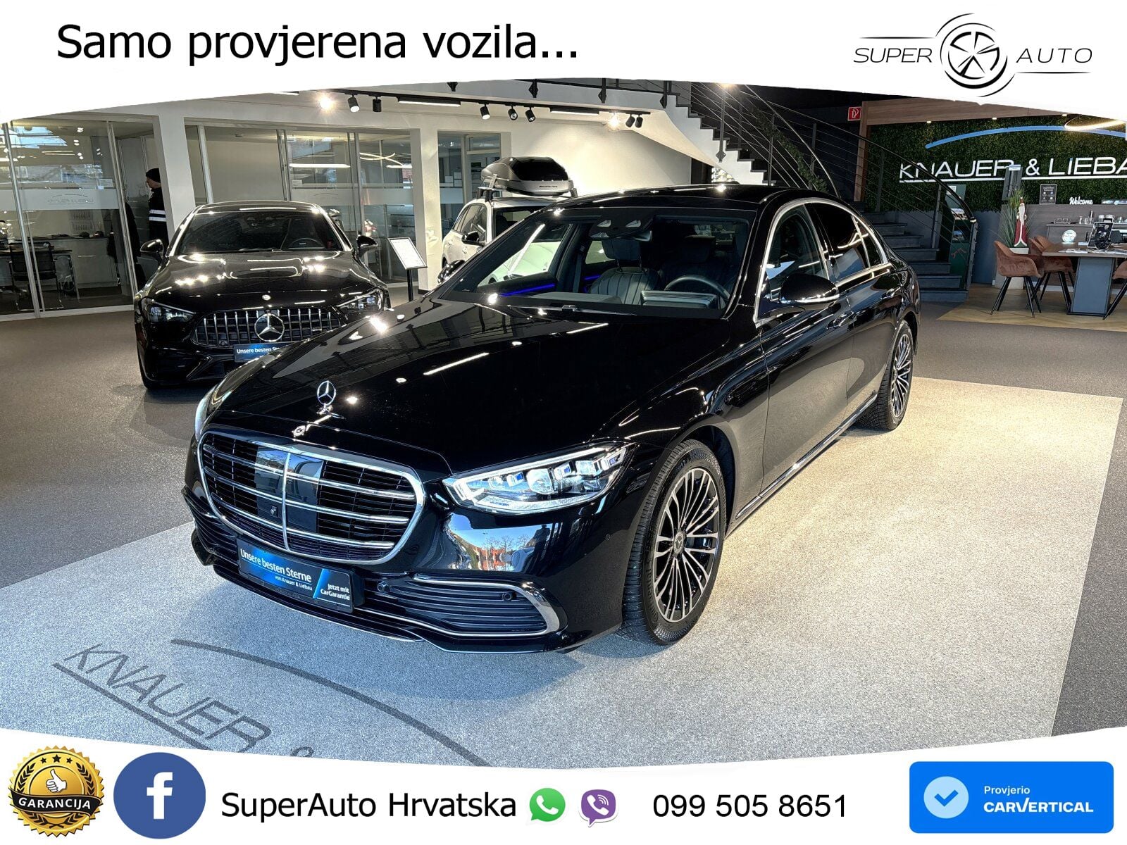 Mercedes S 350d (313 KS) EQ Boost 4MATIC 9G-TRONIC ZRAČNI+ACC+GR SJED+360+PANO