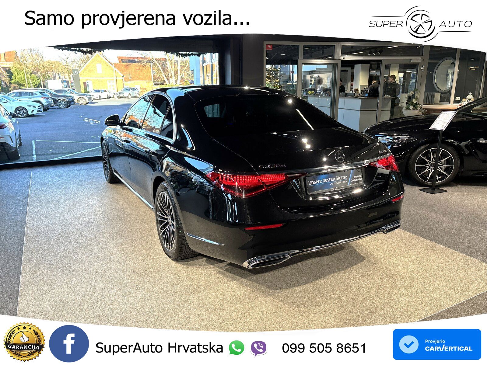 Mercedes S 350d (313 KS) EQ Boost 4MATIC 9G-TRONIC ZRAČNI+ACC+GR SJED+360+PANO