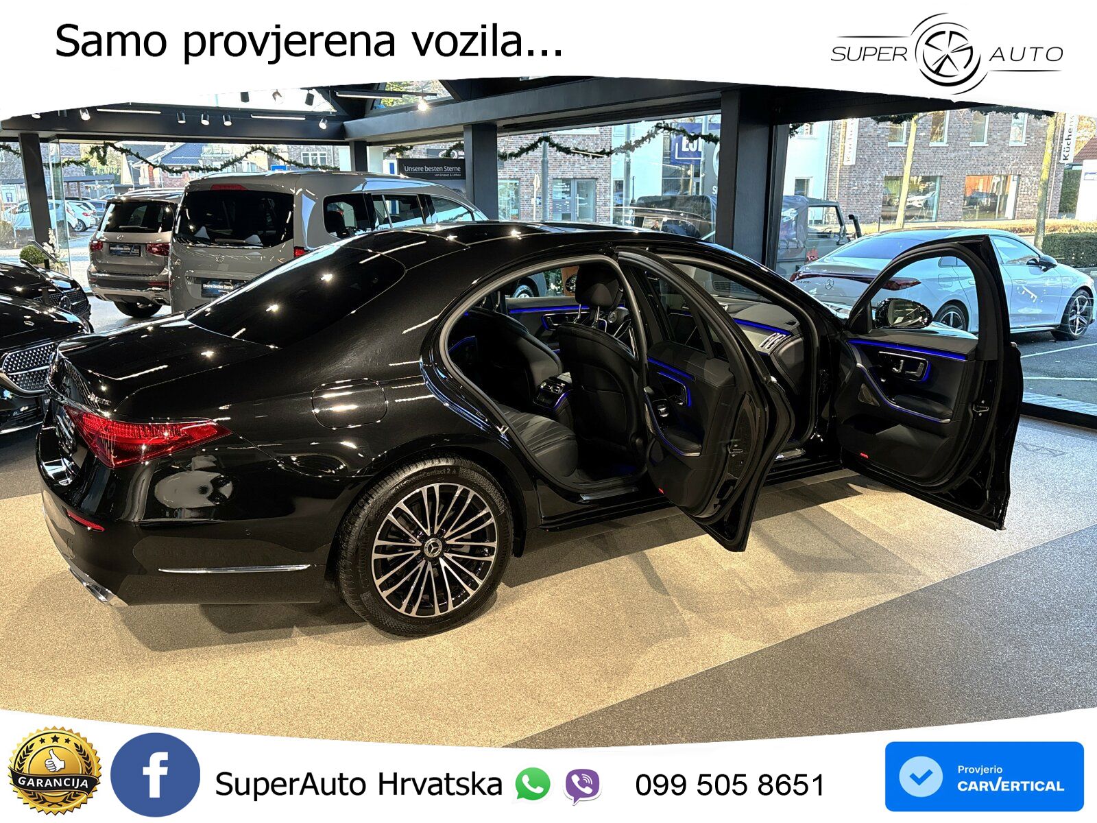 Mercedes S 350d (313 KS) EQ Boost 4MATIC 9G-TRONIC ZRAČNI+ACC+GR SJED+360+PANO
