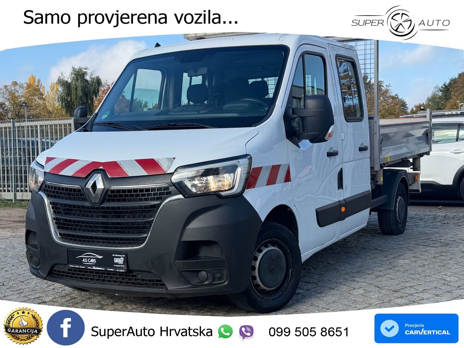 Renault Master DoKa Dreiseitenkipper L3H1*Klima*7sitzer 145 KS
