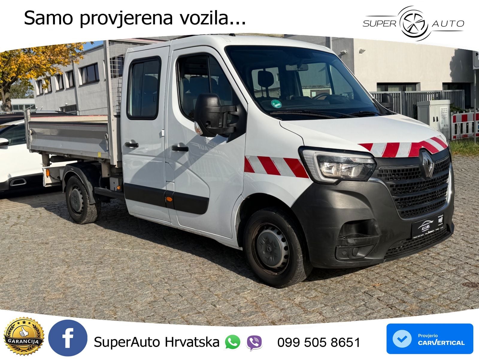 Renault Master DoKa Dreiseitenkipper L3H1*Klima*7sitzer 145 KS
