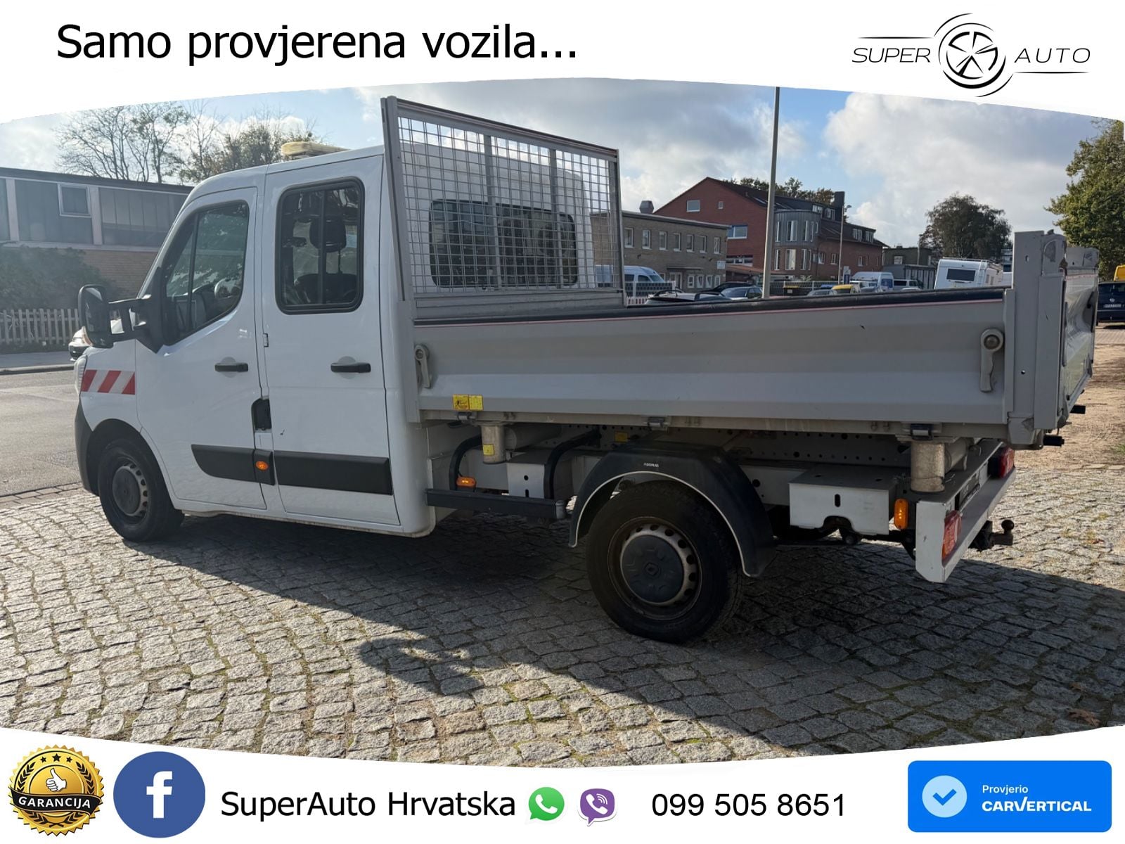 Renault Master DoKa Dreiseitenkipper L3H1*Klima*7sitzer 145 KS