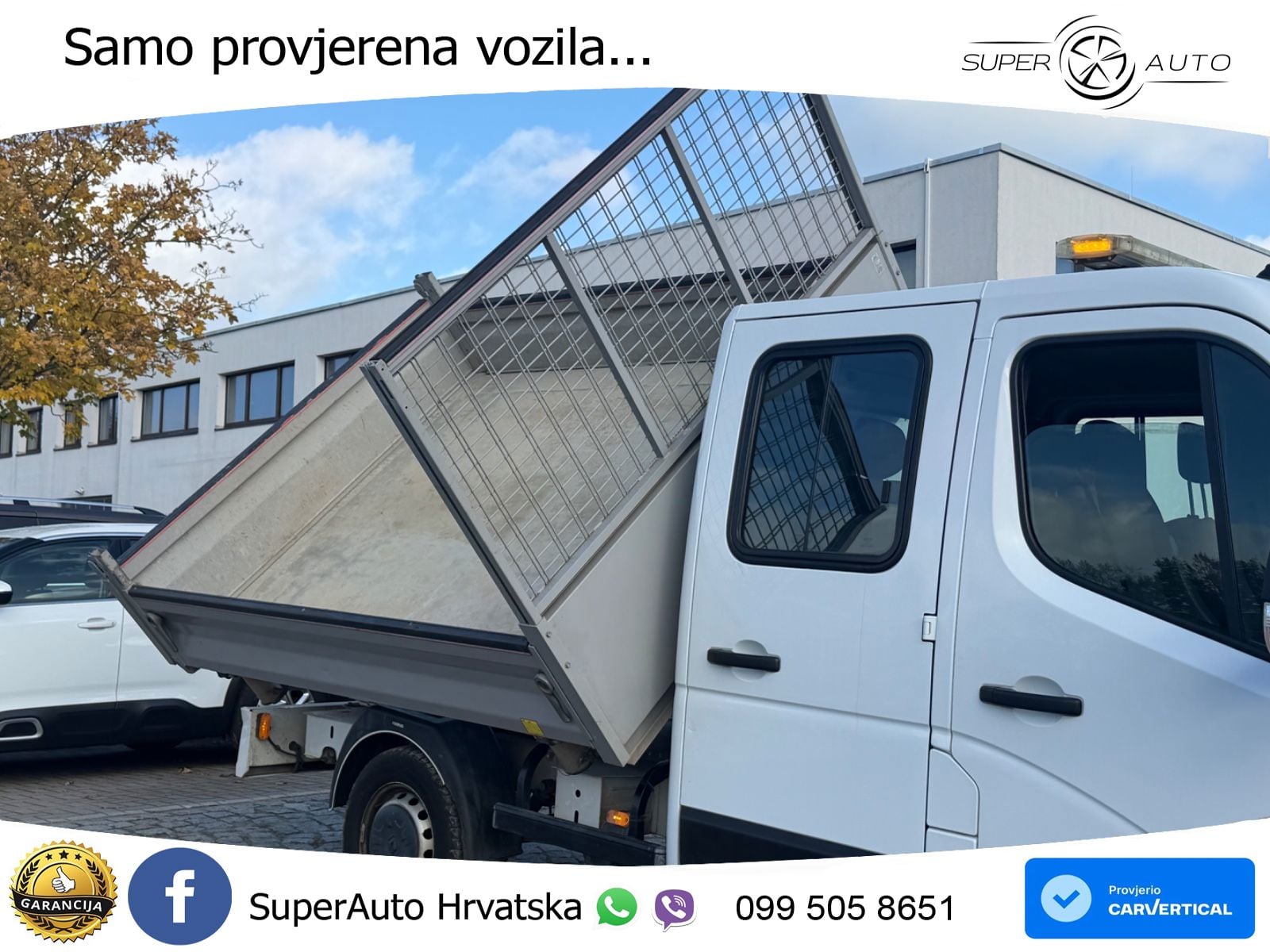 Renault Master DoKa Dreiseitenkipper L3H1*Klima*7sitzer 145 KS