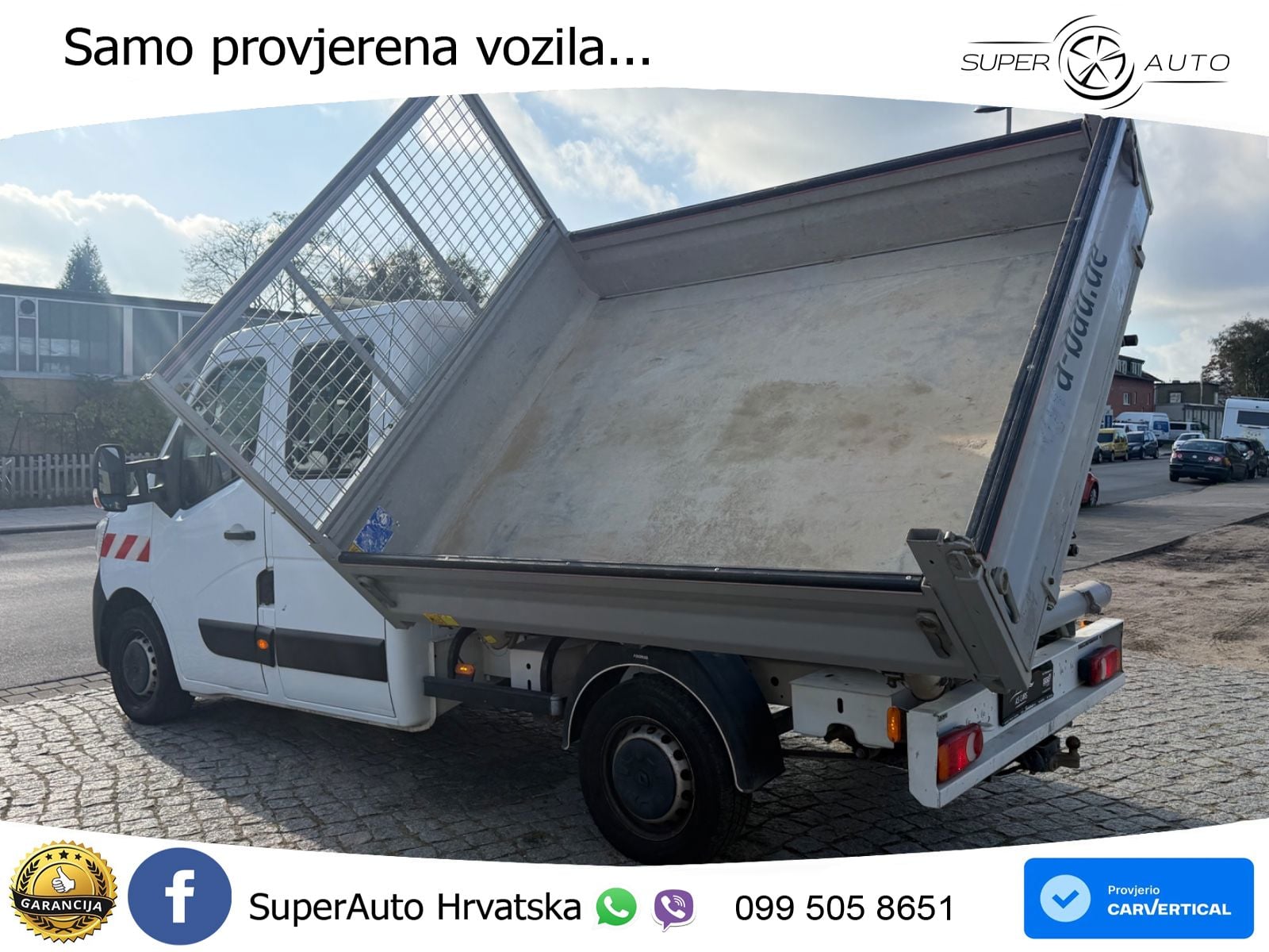 Renault Master DoKa Dreiseitenkipper L3H1*Klima*7sitzer 145 KS