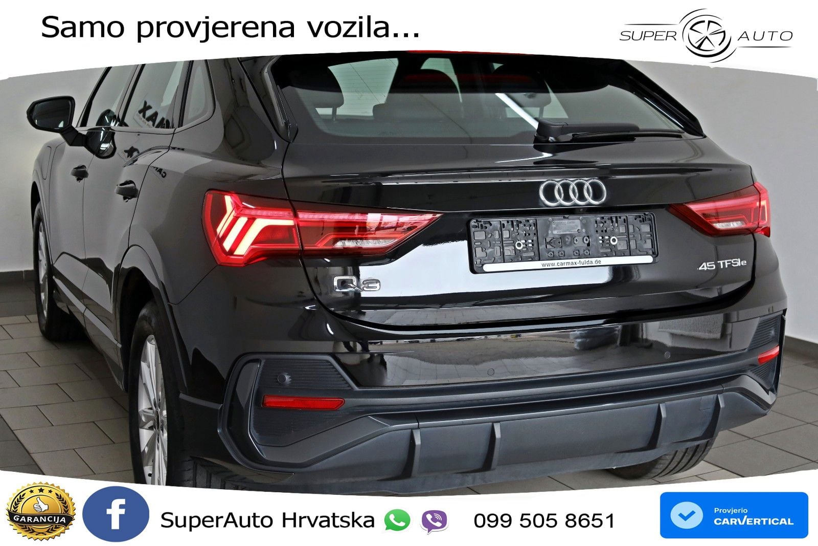Audi Q3 Sportback 45 TFSIe (245 KS) S tronic