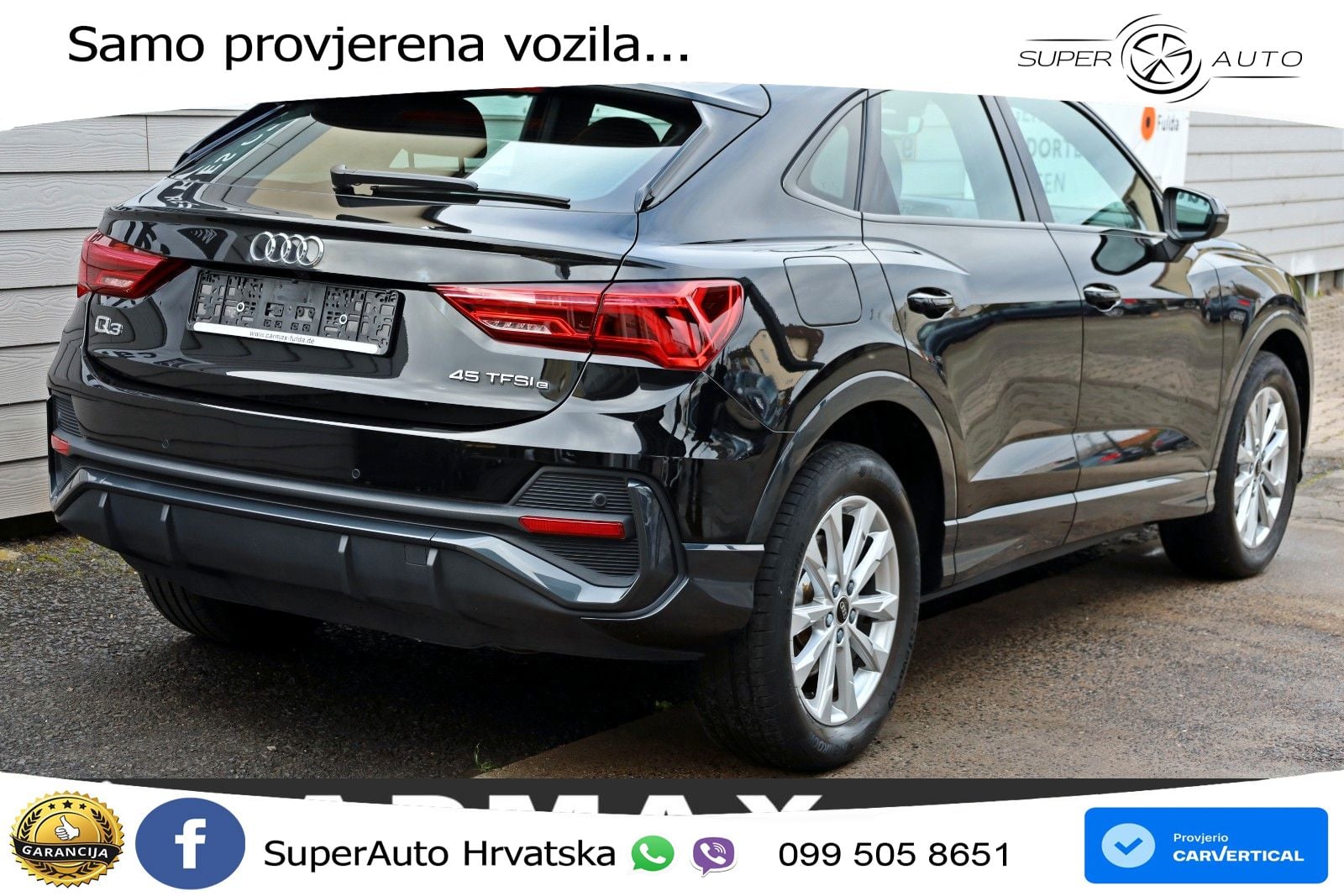 Audi Q3 Sportback 45 TFSIe (245 KS) S tronic