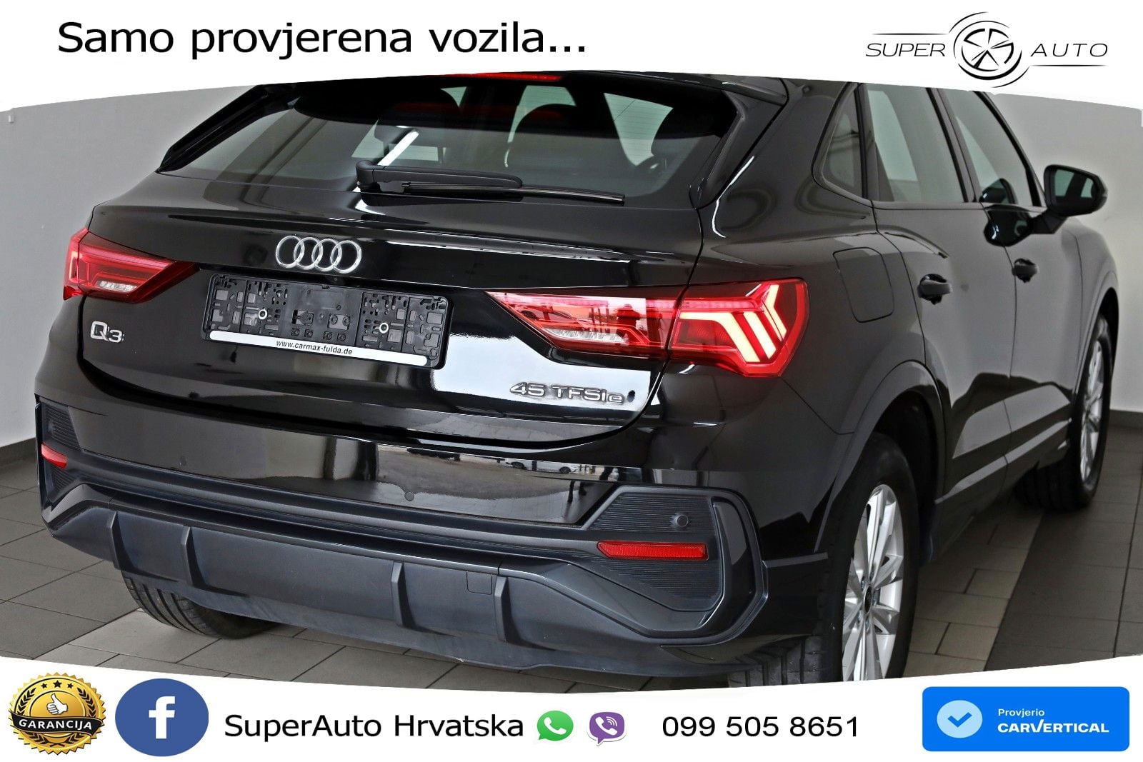 Audi Q3 Sportback 45 TFSIe (245 KS) S tronic