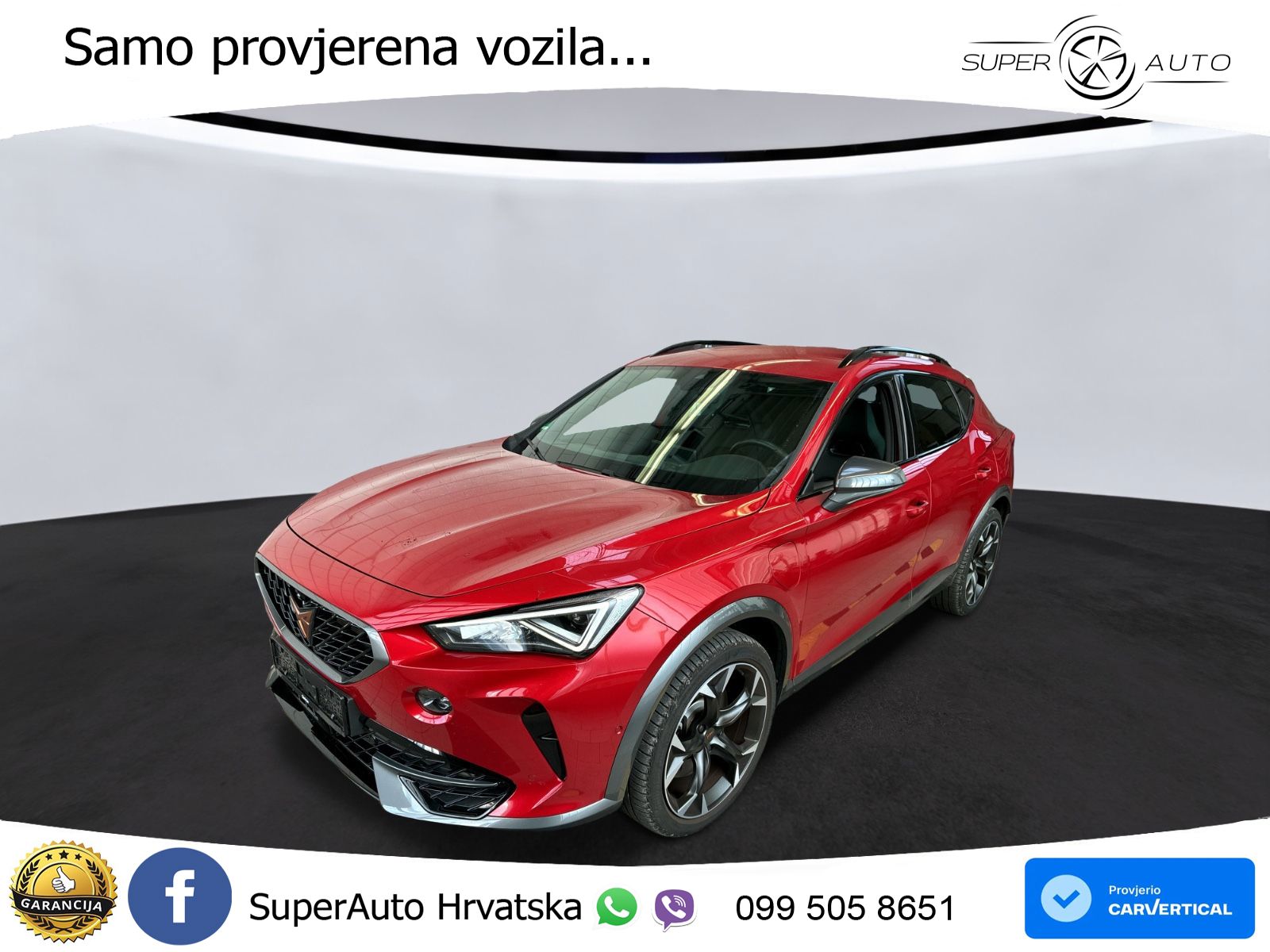 Cupra Formentor 1.4 TSI (245 KS) e-Hybrid DSG VZ LED+GR SJED+ACC