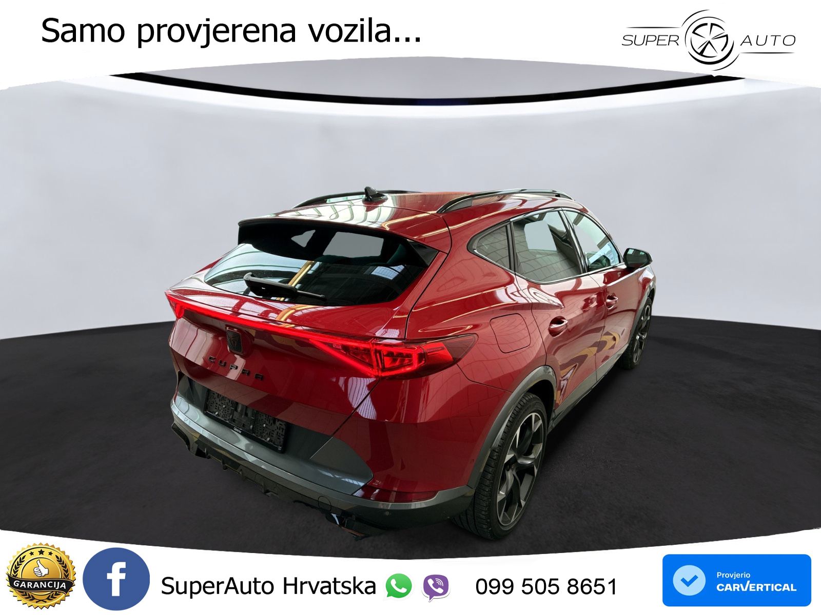 Cupra Formentor 1.4 TSI (245 KS) e-Hybrid DSG VZ LED+GR SJED+ACC