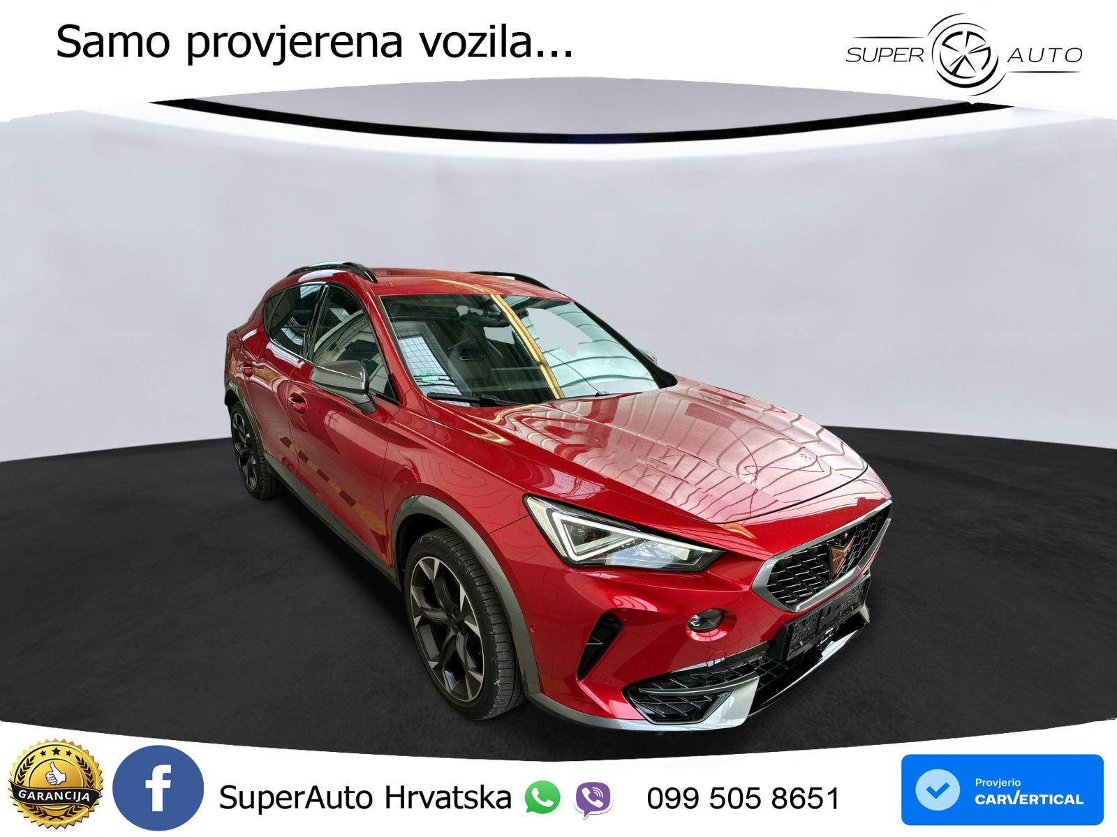 Cupra Formentor 1.4 TSI (245 KS) e-Hybrid DSG VZ LED+GR SJED+ACC