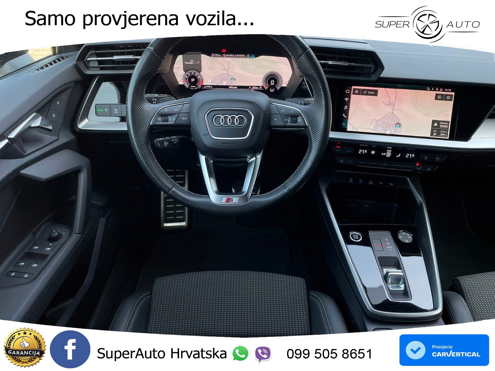 Audi A3 35 TFSI (150 KS) S tronic S line LED+GR SJED+ACC