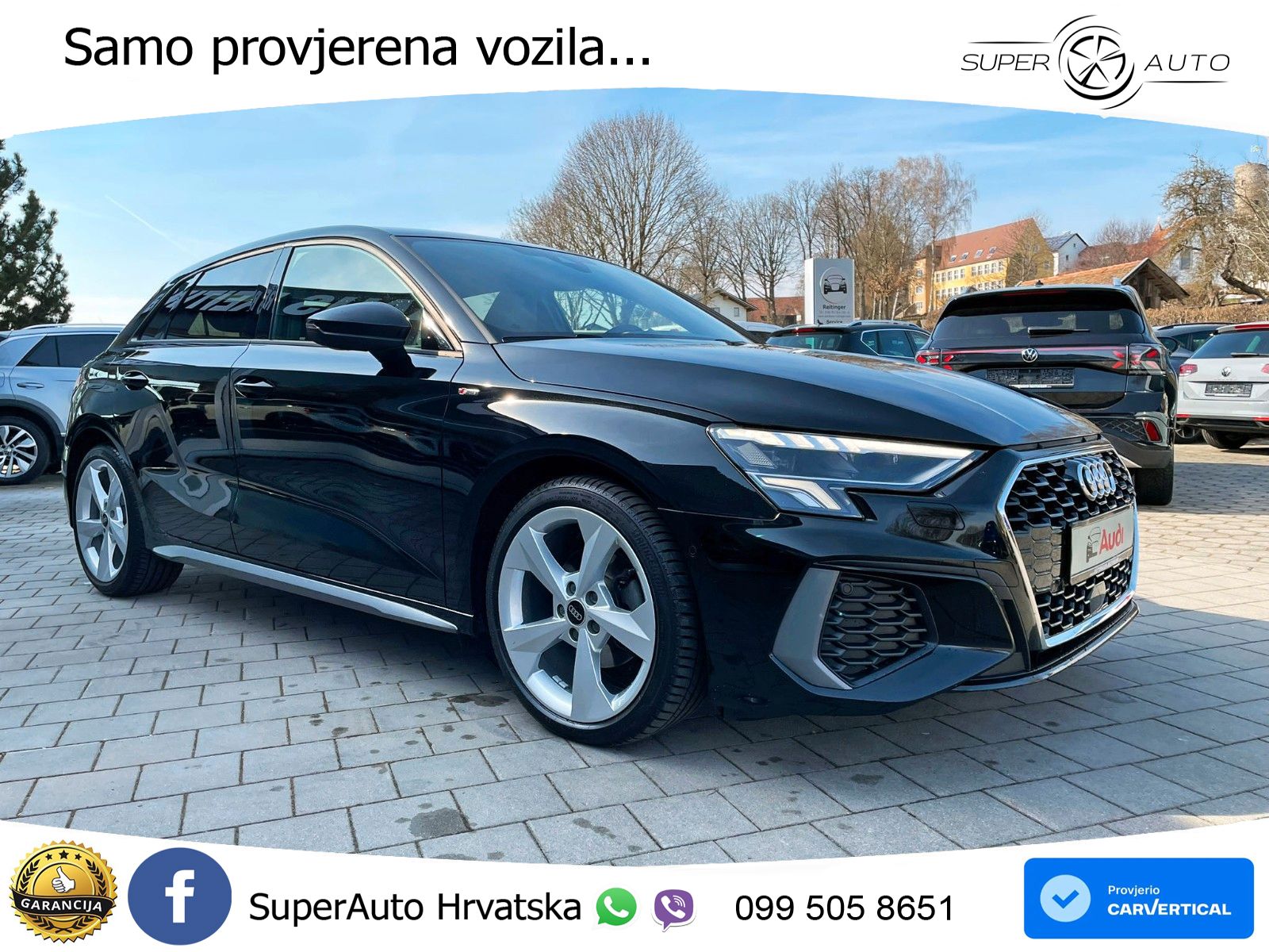 Audi A3 35 TFSI (150 KS) S tronic S line LED+GR SJED+ACC