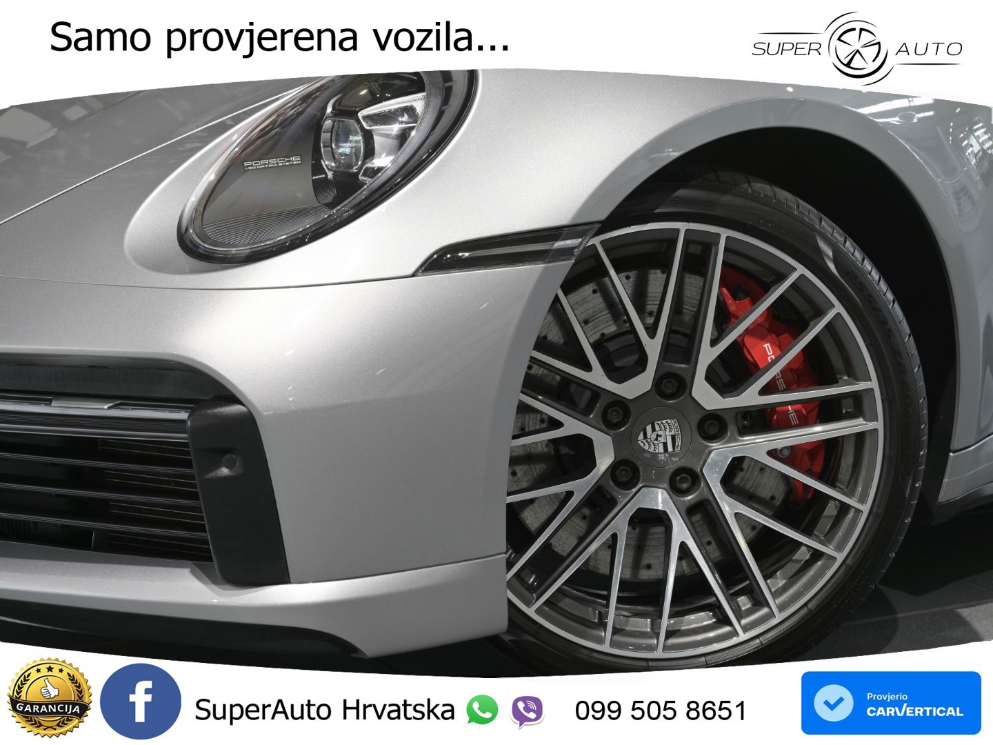 Porsche 911 Turbo Cabriolet 3.8 (580 KS) PDK LED+GR SJED+ACC