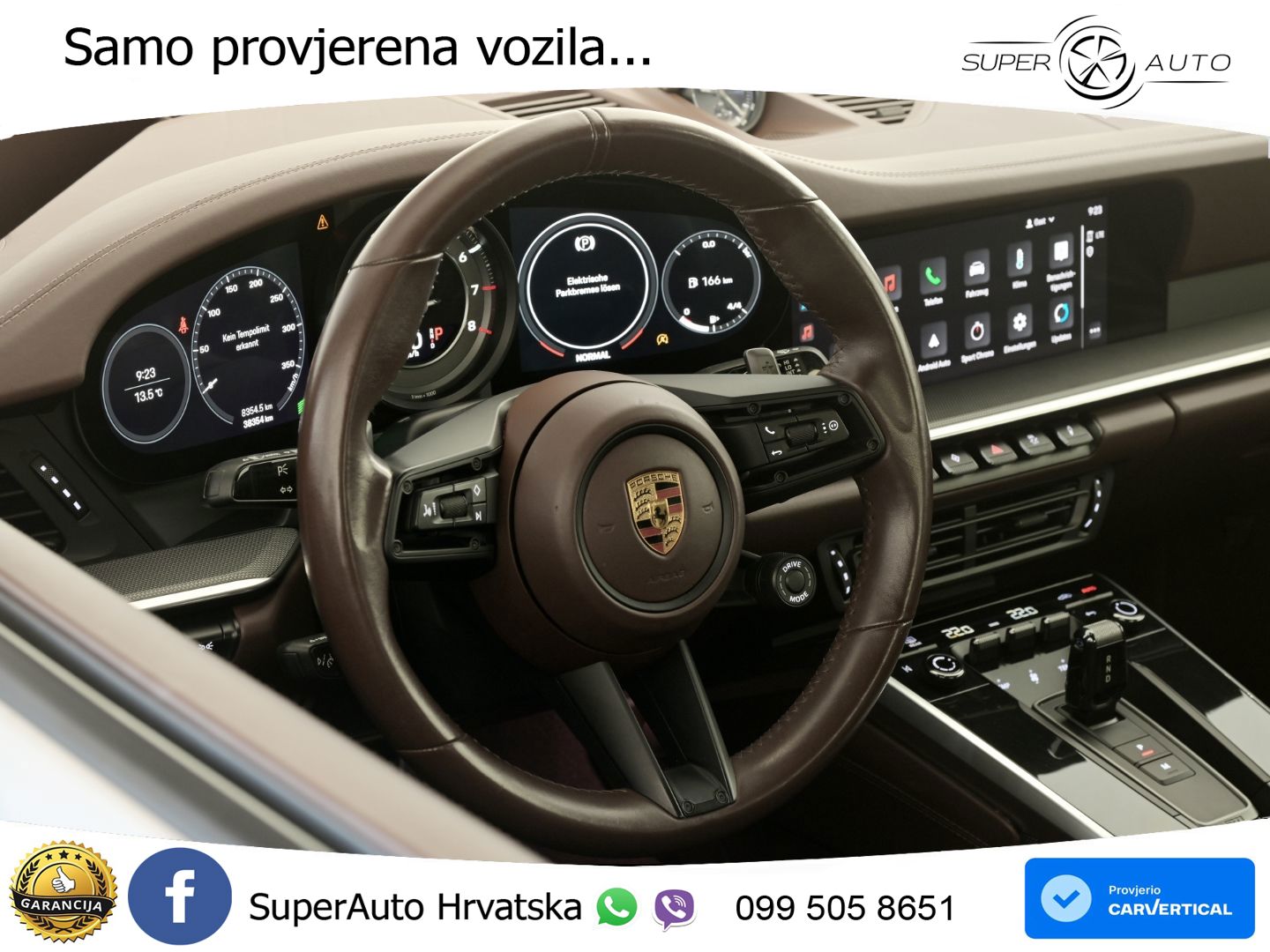 Porsche 911 Turbo Cabriolet 3.8 (580 KS) PDK LED+GR SJED+ACC
