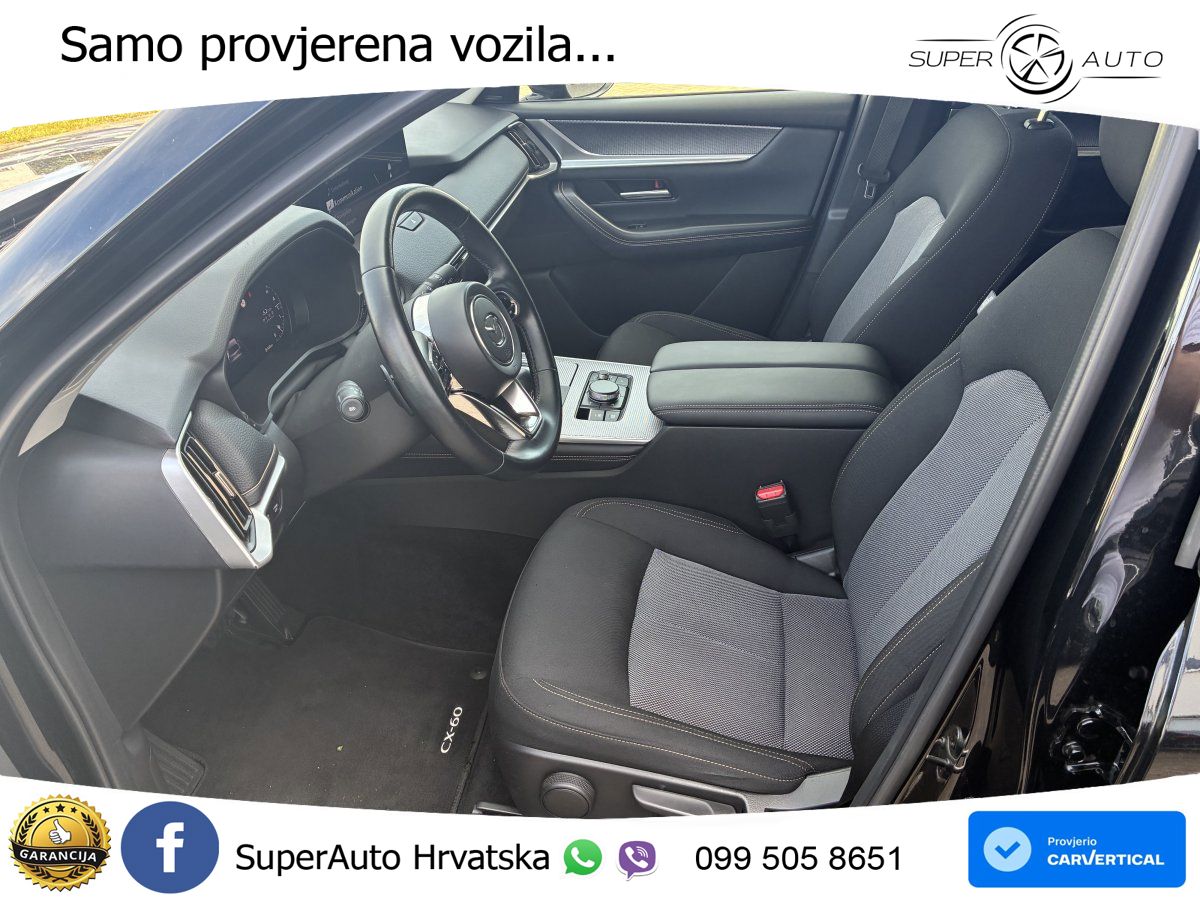 Mazda CX-60 3.3 e-Skyactiv D (200 KS) Automatic LED+GR SJED+ACC