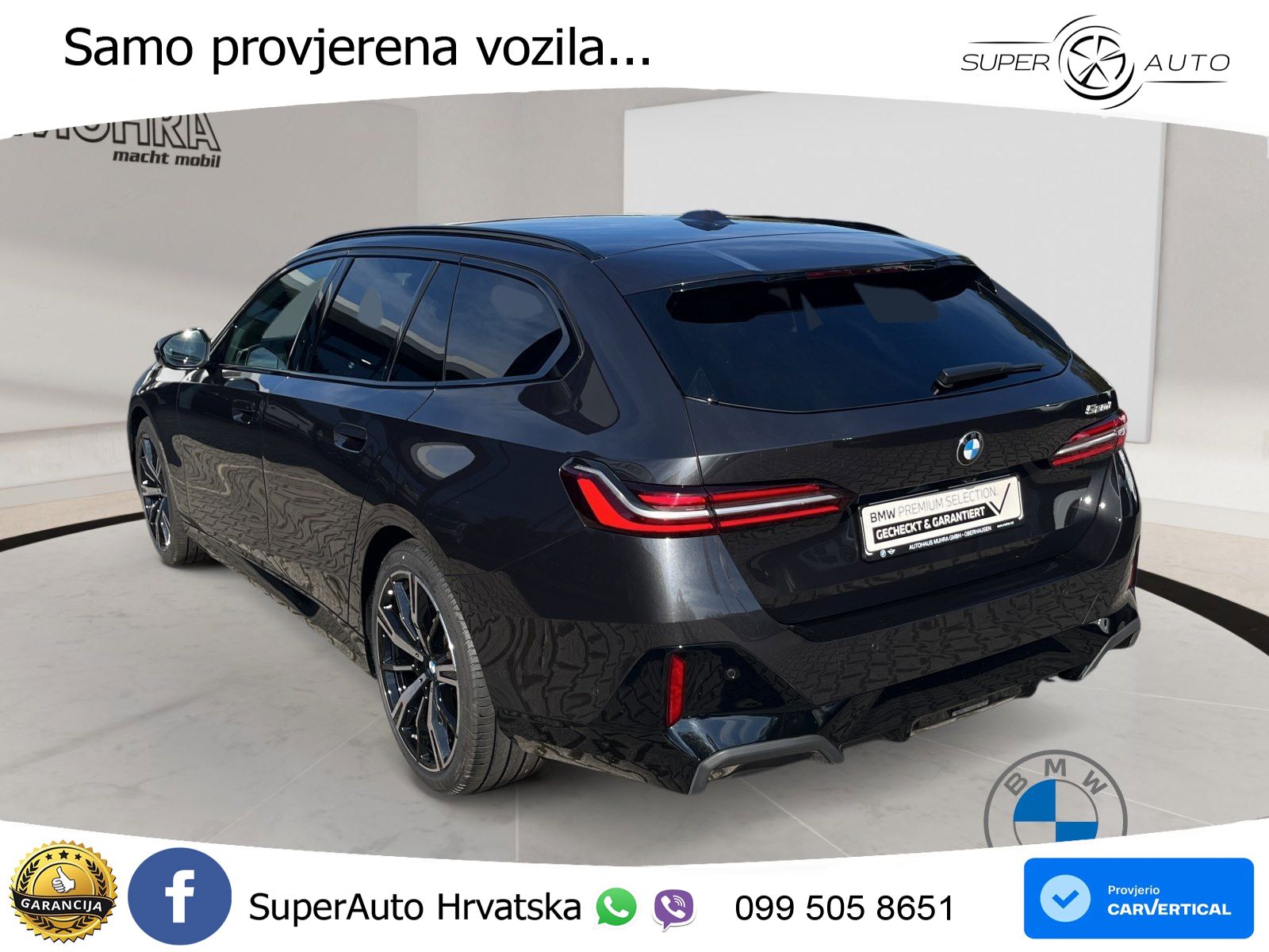 BMW 520d Touring (197 KS) Steptronic M Sport LED+GR SJED+ACC