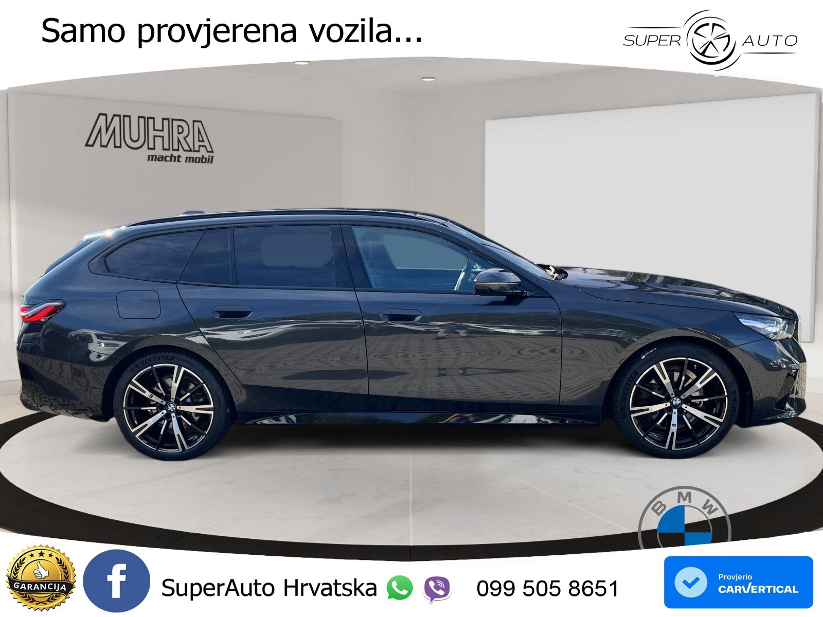 BMW 520d Touring (197 KS) Steptronic M Sport LED+GR SJED+ACC