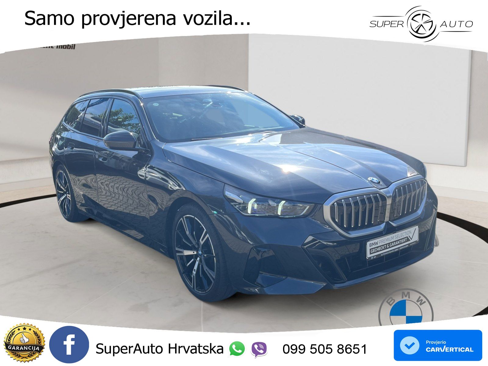 BMW 520d Touring (197 KS) Steptronic M Sport LED+GR SJED+ACC