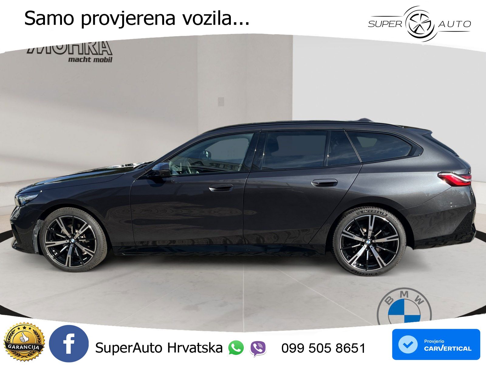 BMW 520d Touring (197 KS) Steptronic M Sport LED+GR SJED+ACC