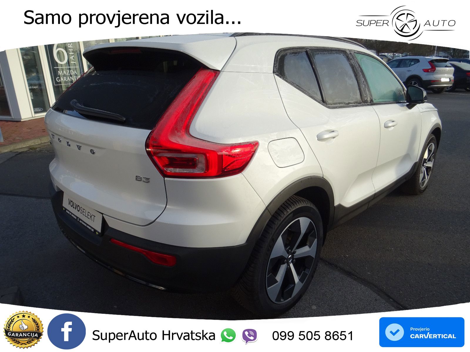Volvo XC40 2.0 B3 163 KS Automatic LED+GR SJED+ACC