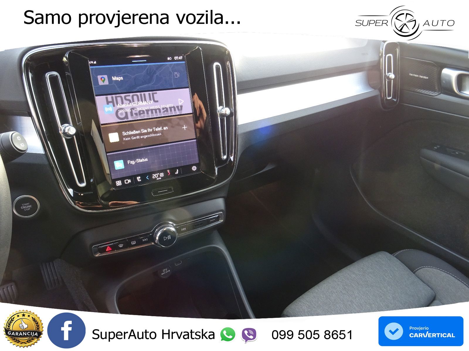 Volvo XC40 2.0 B3 163 KS Automatic LED+GR SJED+ACC