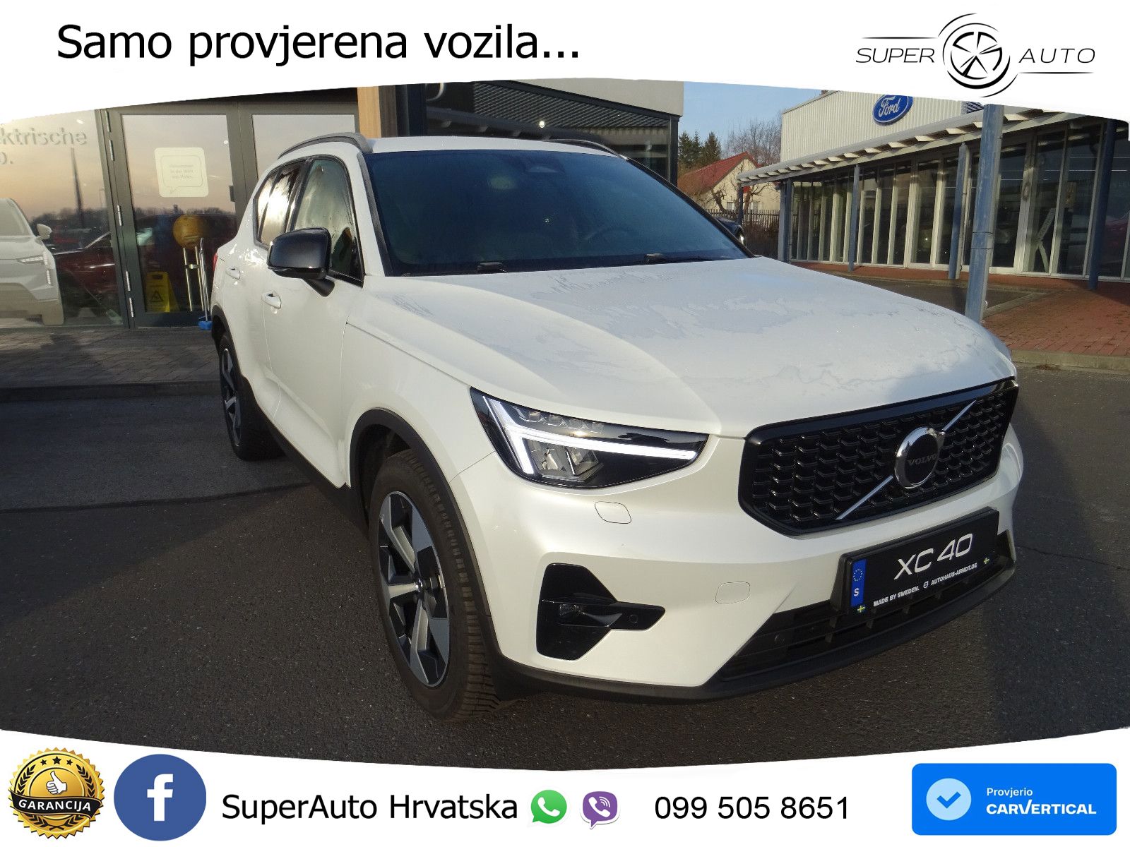 Volvo XC40 2.0 B3 163 KS Automatic LED+GR SJED+ACC