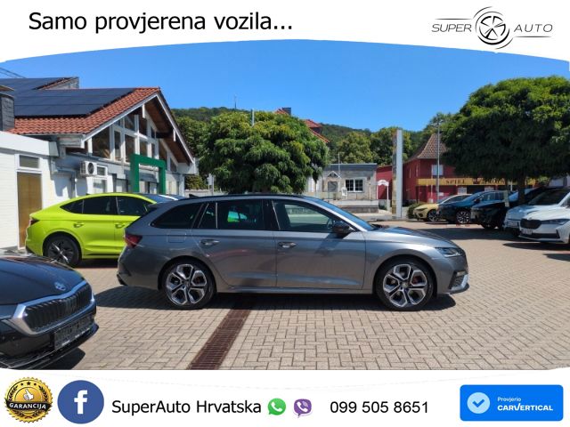 Škoda Octavia Combi RS 2.0 TDI (200 KS) DSG LED+GR SJED+ACC