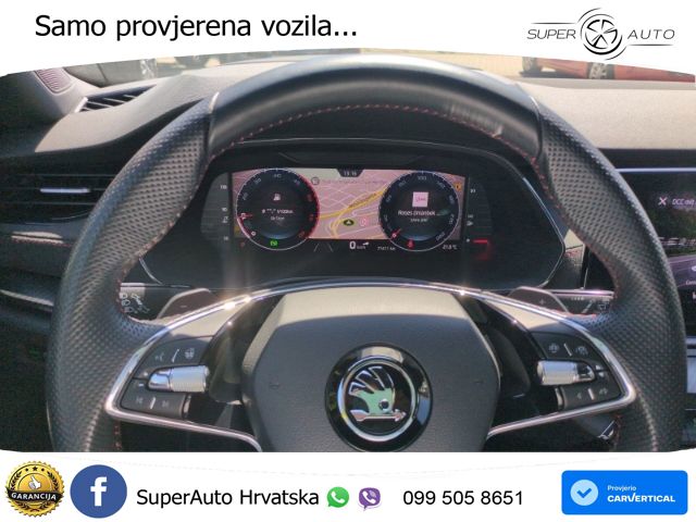 Škoda Octavia Combi RS 2.0 TDI (200 KS) DSG LED+GR SJED+ACC