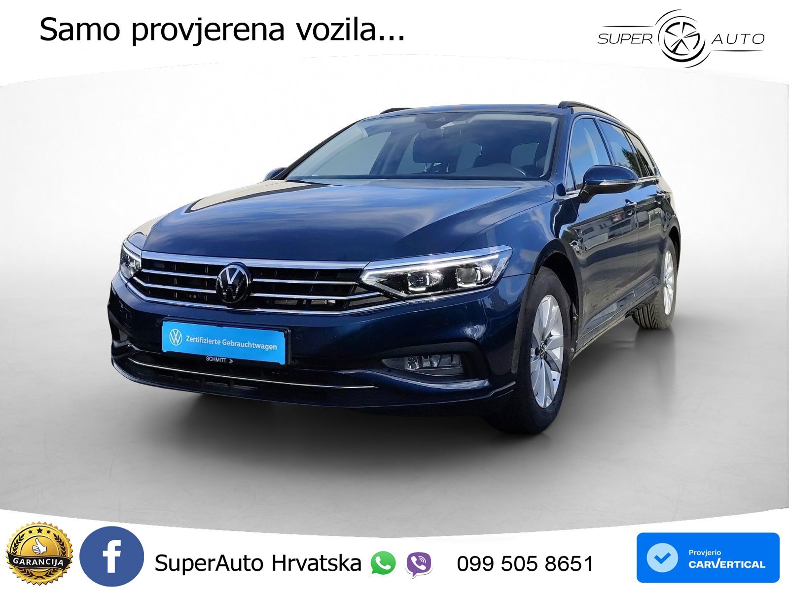 Volkswagen Passat Variant 2.0 TDI (150 KS) DSG Business LED+GR SJED+ACC