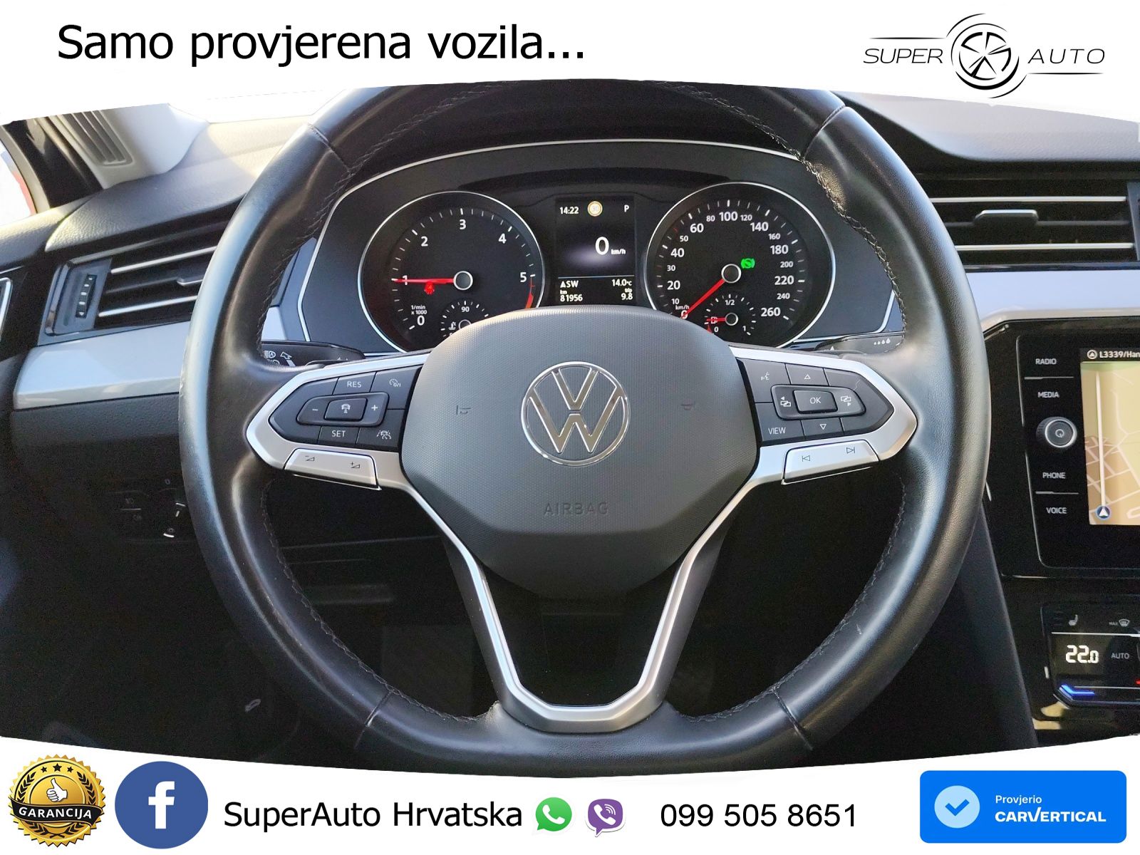 Volkswagen Passat Variant 2.0 TDI (150 KS) DSG Business LED+GR SJED+ACC