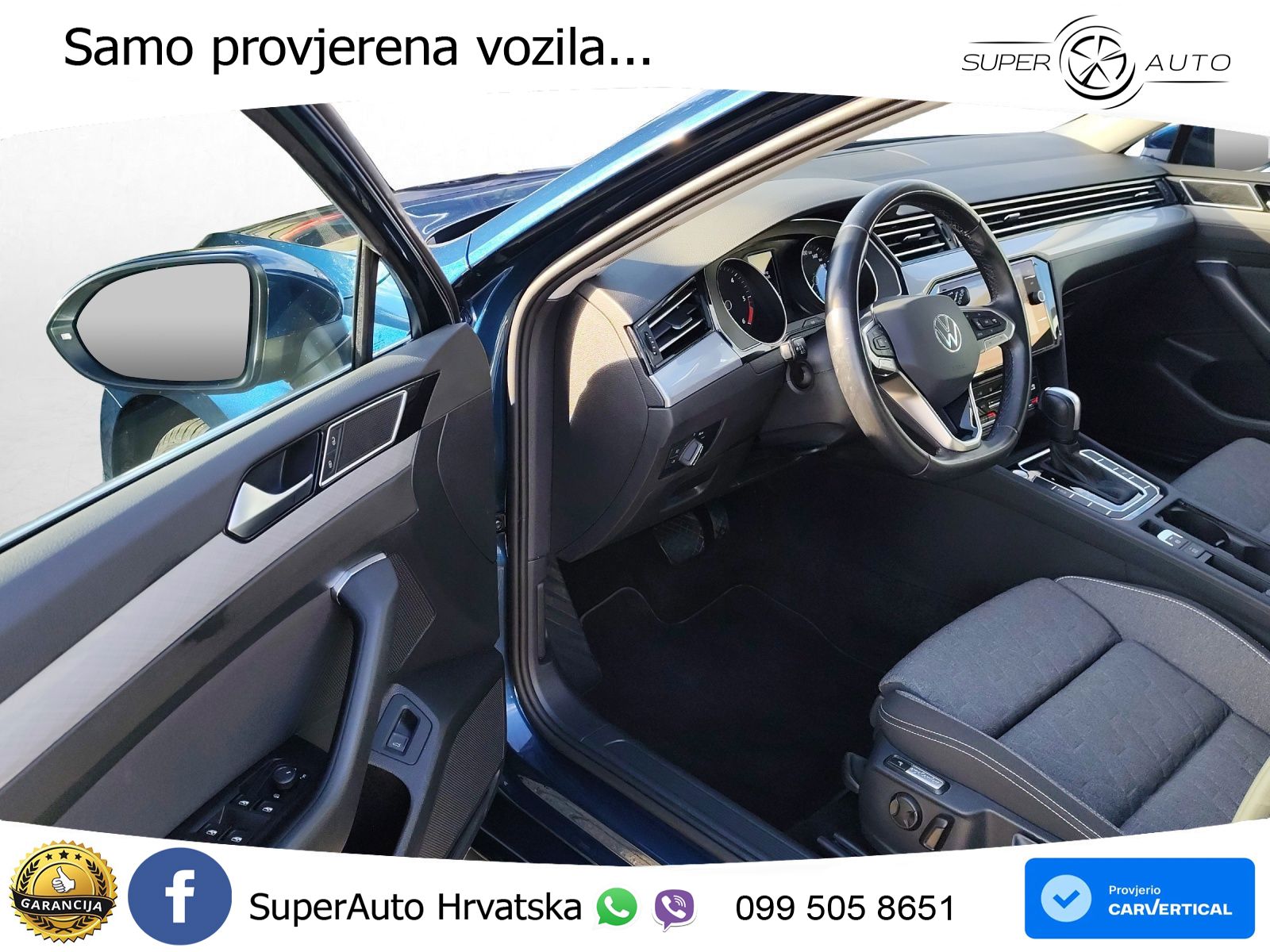 Volkswagen Passat Variant 2.0 TDI (150 KS) DSG Business LED+GR SJED+ACC