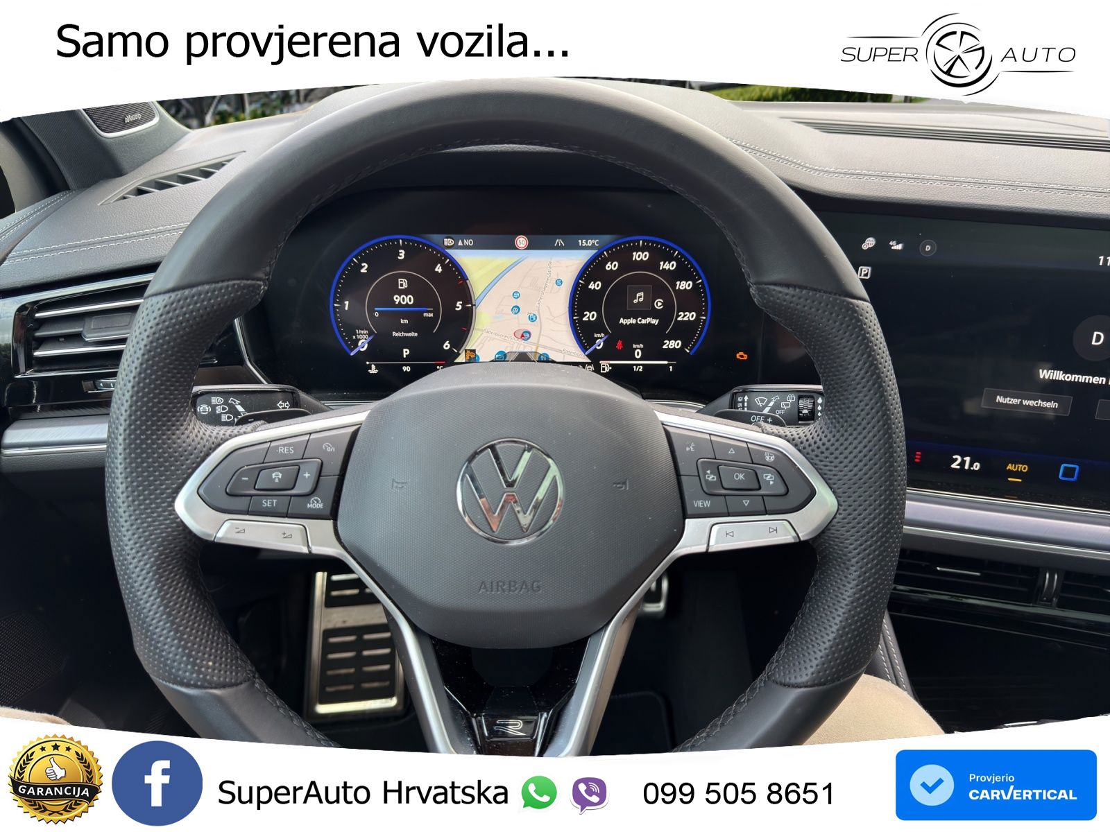 Volkswagen Touareg 3.0 V6 TDI (286 KS) 4MOTION Tiptronic LED+ACC