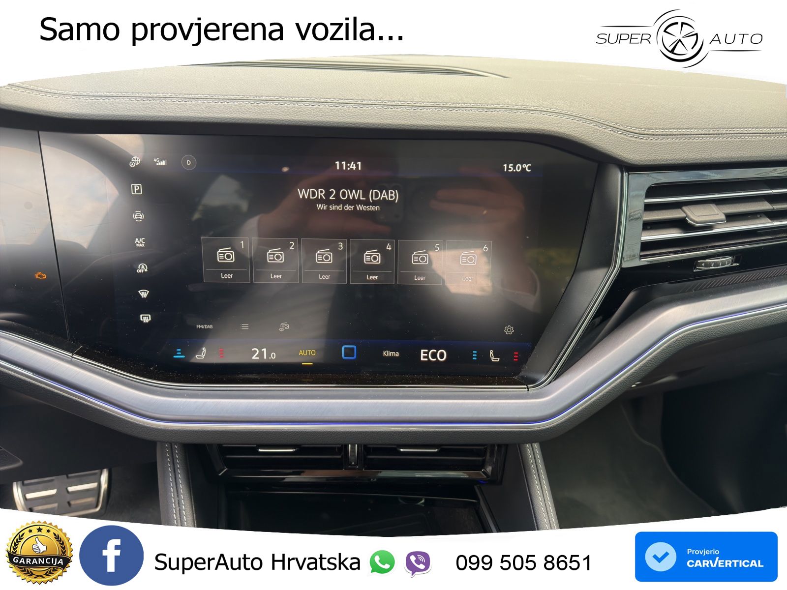 Volkswagen Touareg 3.0 V6 TDI (286 KS) 4MOTION Tiptronic LED+ACC