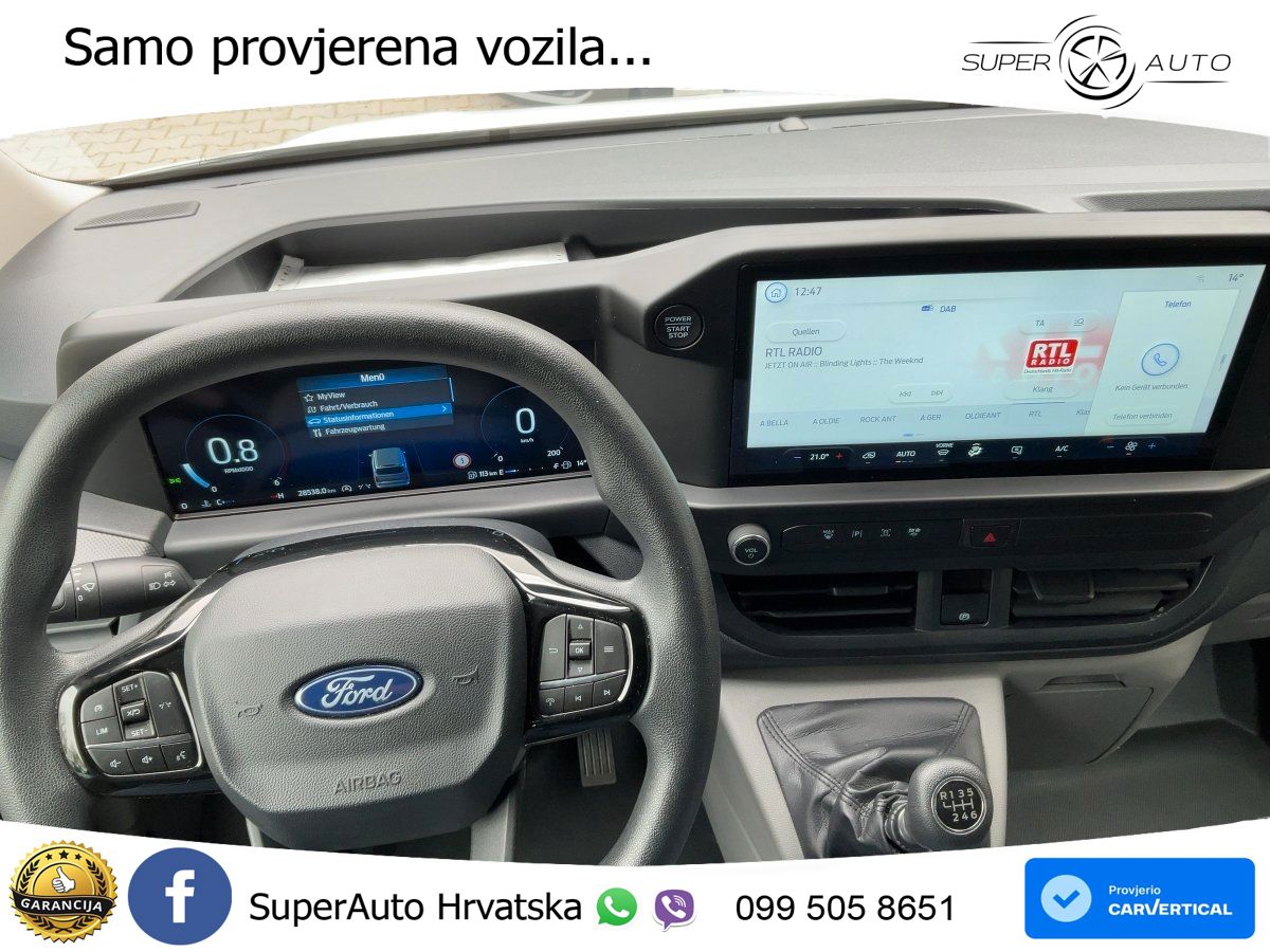 Ford Transit Custom Kasten L2 Trend Kamera|3-Sitze 136 KS