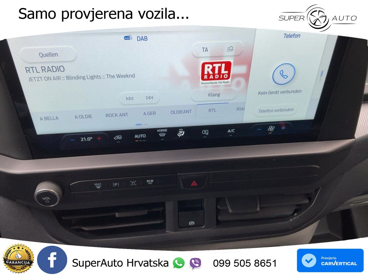 Ford Transit Custom Kasten L2 Trend Kamera|3-Sitze 136 KS