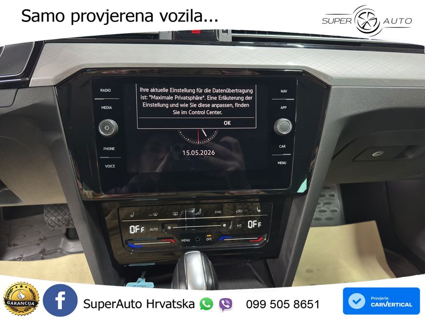 Volkswagen Passat Variant 2.0 TDI (150 KS) DSG Business LED+GR SJED+ACC