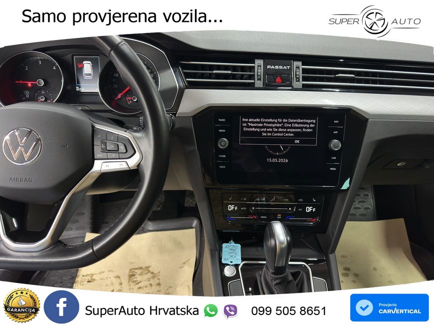 Volkswagen Passat Variant 2.0 TDI (150 KS) DSG Business LED+GR SJED+ACC