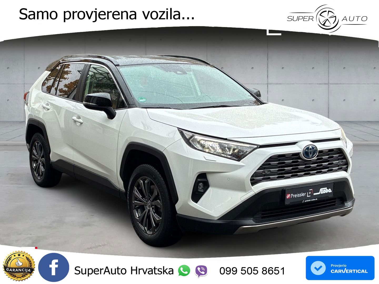 Toyota RAV4 2.5 (218 KS) Hybrid e-CVT LED+GR SJED+ACC