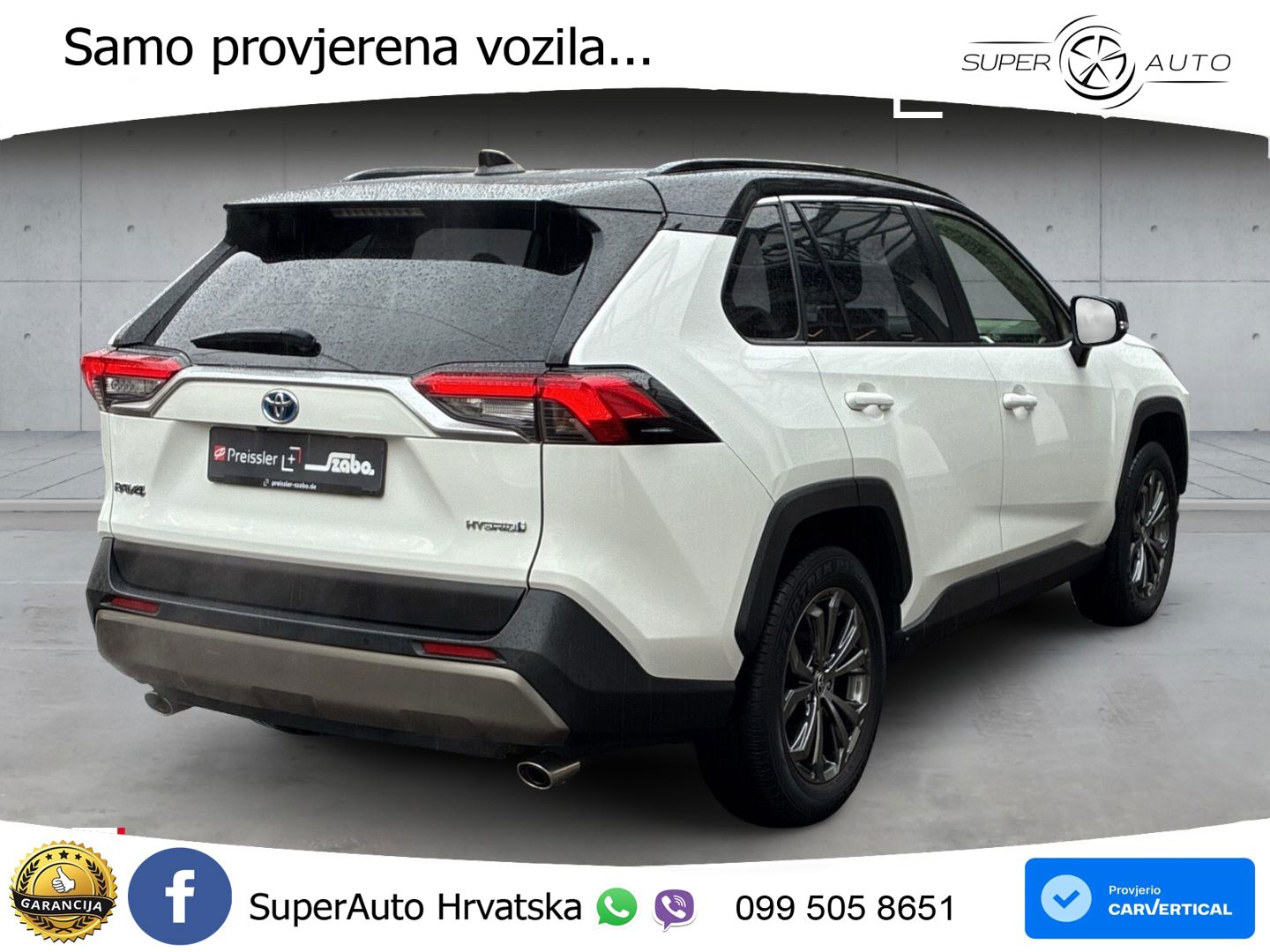 Toyota RAV4 2.5 (218 KS) Hybrid e-CVT LED+GR SJED+ACC