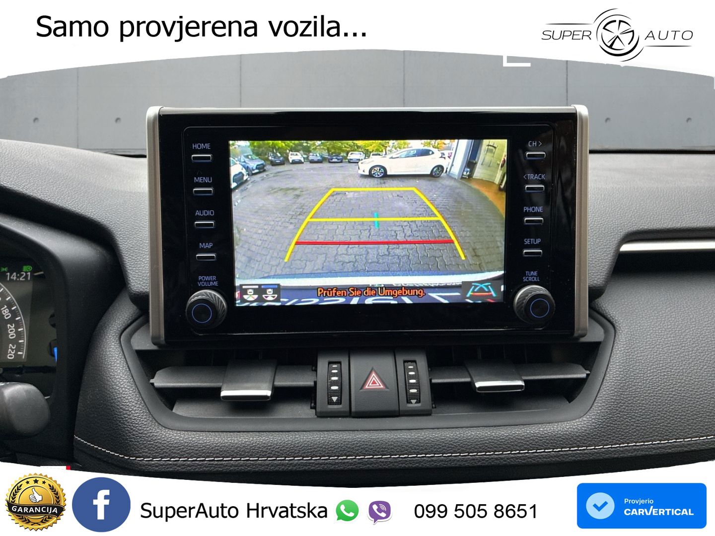 Toyota RAV4 2.5 (218 KS) Hybrid e-CVT LED+GR SJED+ACC